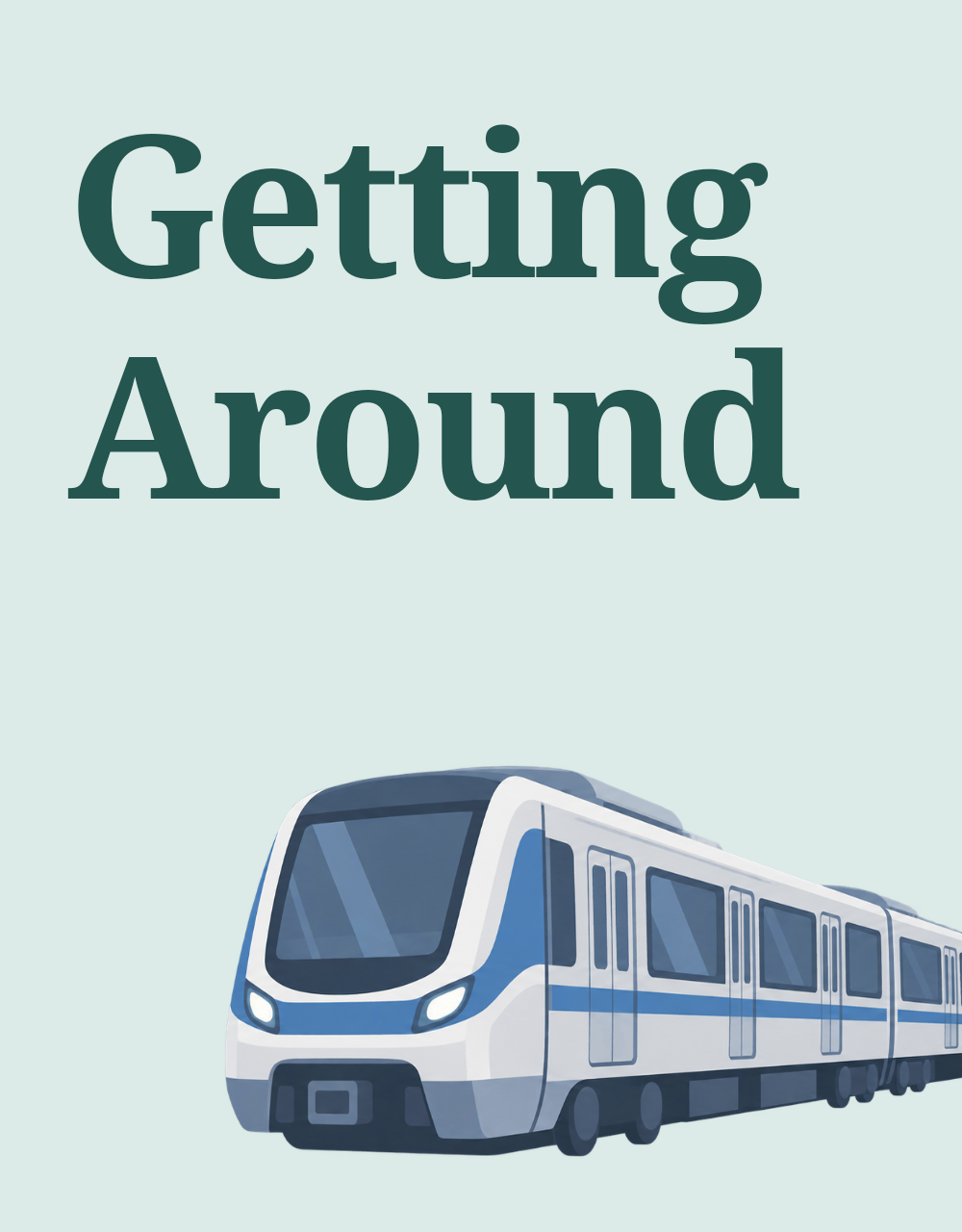 Getting around deck
